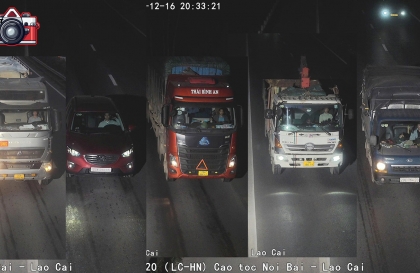 Danh sách 70 người vượt đèn đỏ bị camera AI phát hiện trong ngày 17/12 tại nội đô Hà Nội và cao tốc Nội Bài - Lào Cai